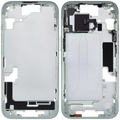 Midframe/Rahmen mit Small Parts für iPhone 15 (EU / Global Version) (gebrauchter OEM-Ausbau, Qualität A) (Grün)