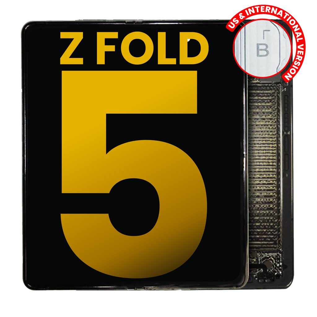 Inner OLED-Display mit Rahmen für Samsung Galaxy Z Fold 5 Refurbished Beige
