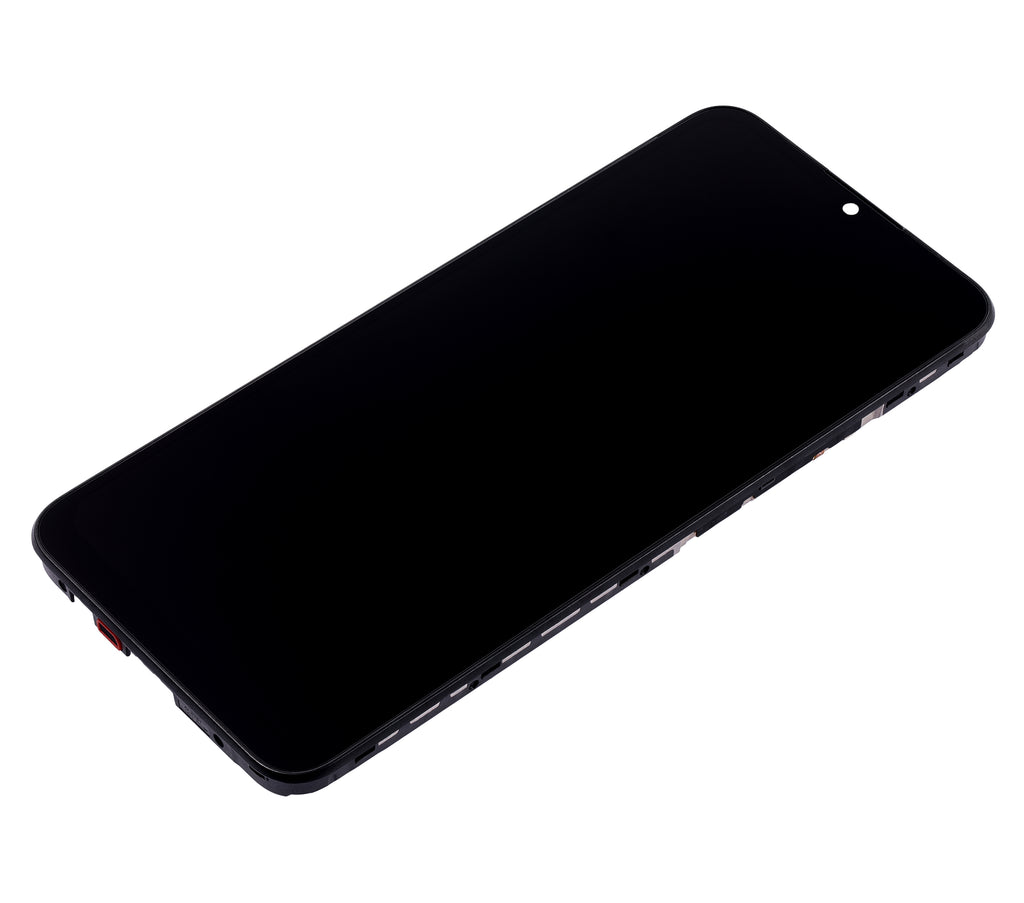 LCD-Komplettbaugruppe mit Rahmen für Realme C21 (Refurbished) (Alle Farben)