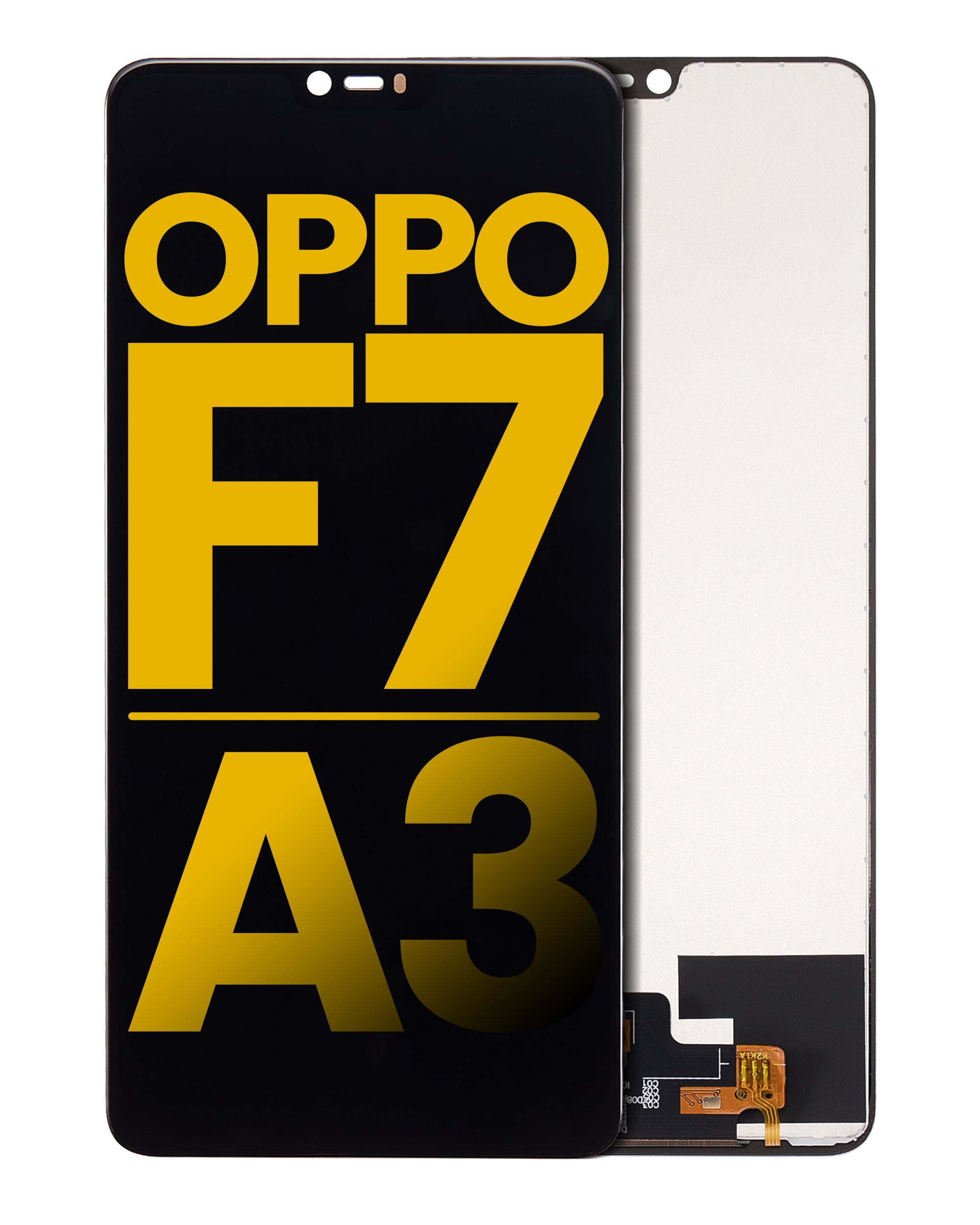 LCD Display without Frame for OPPO F7 / A3 (Refurbished) (All Colors)