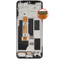 LCD-Display mit Rahmen für Oppo A55 5G (2021) (Refurbished) (Alle Farben)