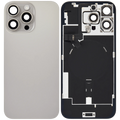 Backcover mit MagSafe Magnet & NFC & Blitz-Flexkabel für iPhone 16 Pro Max (gebrauchter OEM-Ausbau, Qualität B) (Natural Titanium)
