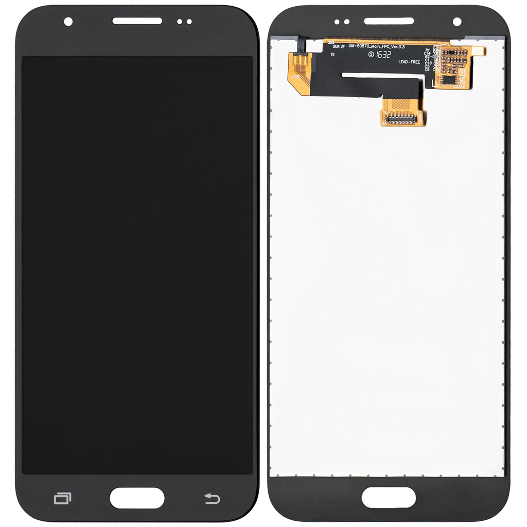 LCD-Display ohne Rahmen für Samsung Galaxy J3 / Emerge / Amp Prime 2 / Express Prime 2 / Eclipse / Prime (J327 / 2017) (Refurbished) (Schwarz)