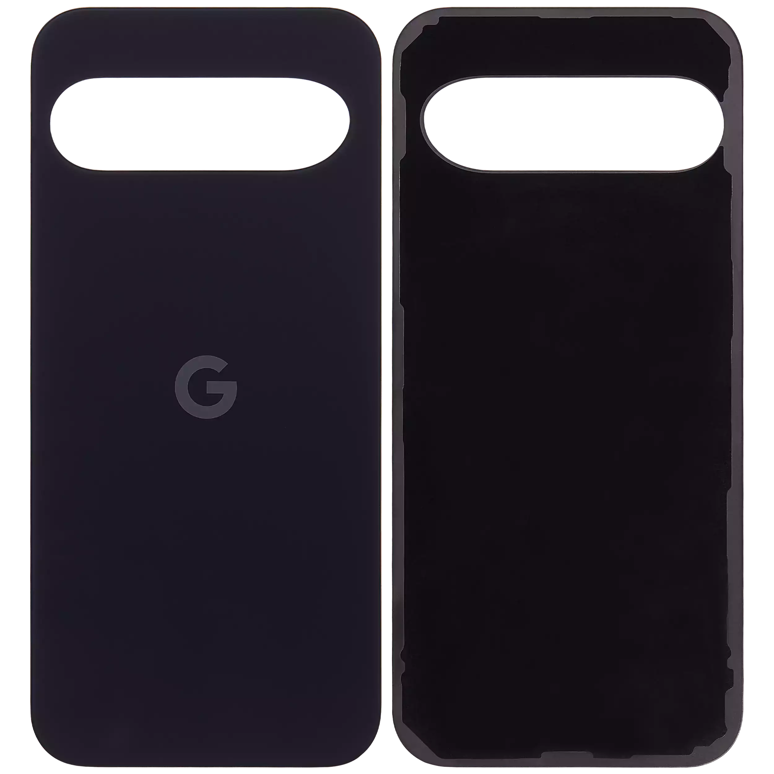 Backcover Glass für Google Pixel 9 (gebrauchter OEM-Ausbau, Qualität A) (Obsidian)