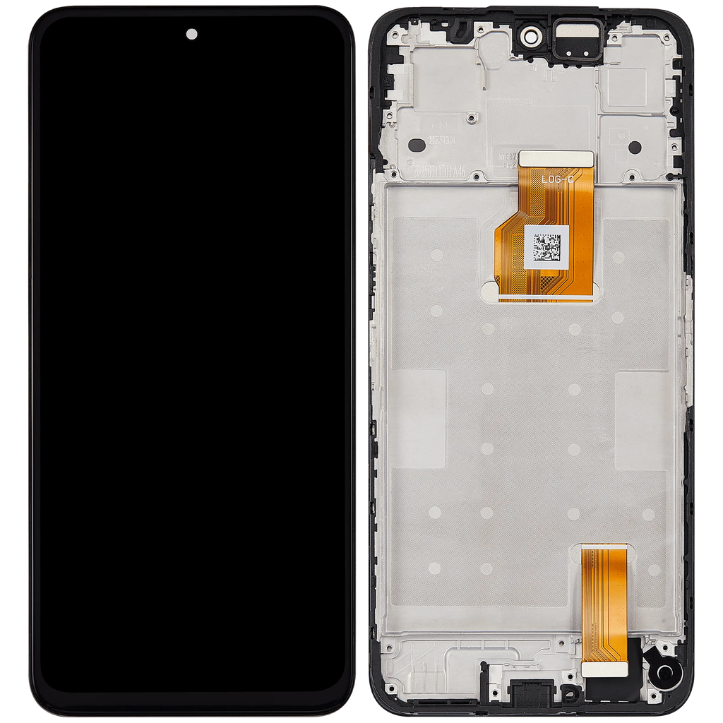 LCD-Display mit Rahmen für Honor X7D 4G / X7D 5G / 400 Smart 4G / 400 Smart 5G (Refurbished) (Alle Farben)