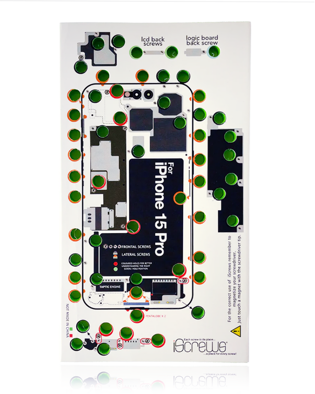 iScrews Position Mat for iPhone 15 Pro