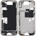 Midframe/Rahmen mit Power And Volume Button für iPhone 16 Pro (EU / Global Version) (Aftermarket Plus) (Natural Titanium)