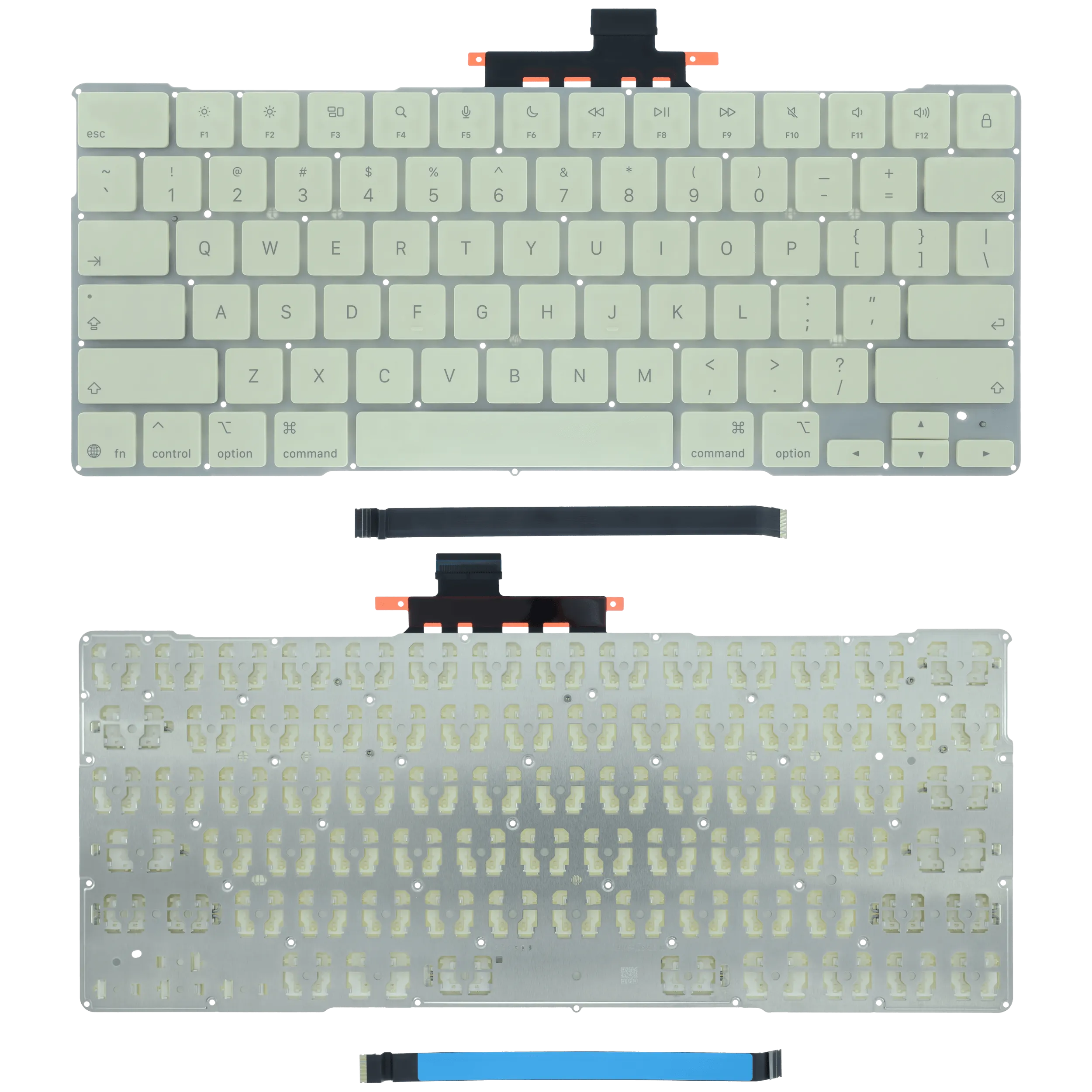 Keyboard (ANSI US) (No Touch ID) für MacBook Neo (2026) (Original OEM) (Citrus)