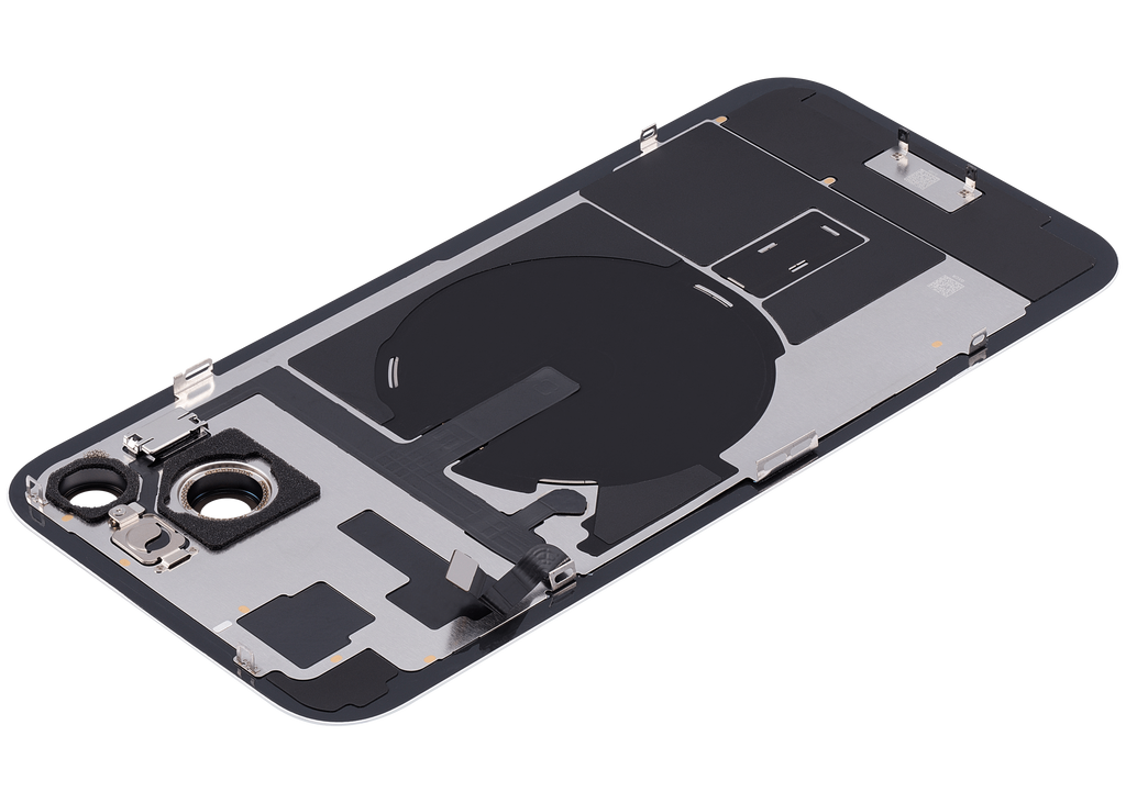 Backcover mit MagSafe Magnet & NFC & Blitz-Flexkabel für iPhone 15 Plus (gebrauchter OEM-Ausbau, Qualität A) (Grün)