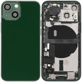 Backcover/Rahmen mit Ladebuchse Flex & Small Parts für iPhone 13 Mini (EU / Global Version) (gebrauchter OEM-Ausbau, Qualität B) (Grün)