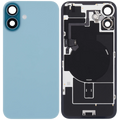 Backcover mit MagSafe Magnet & NFC & Blitz-Flexkabel für iPhone 16 Plus (gebrauchter OEM-Ausbau, Qualität C) (Teal)