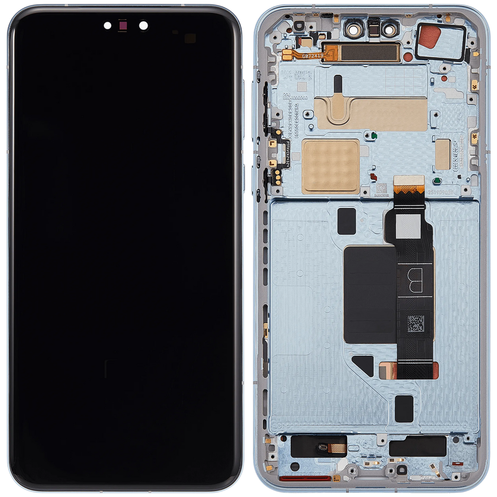 OLED-Display mit Rahmen für Honor Magic 7 Pro (Refurbished) (Breeze Blue)