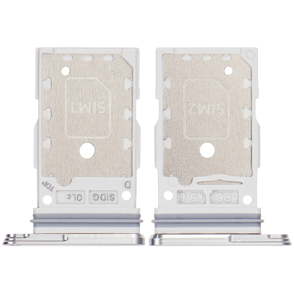 Dual Sim Card Tray für Samsung Galaxy S26 Plus (S947) (Weiß)
