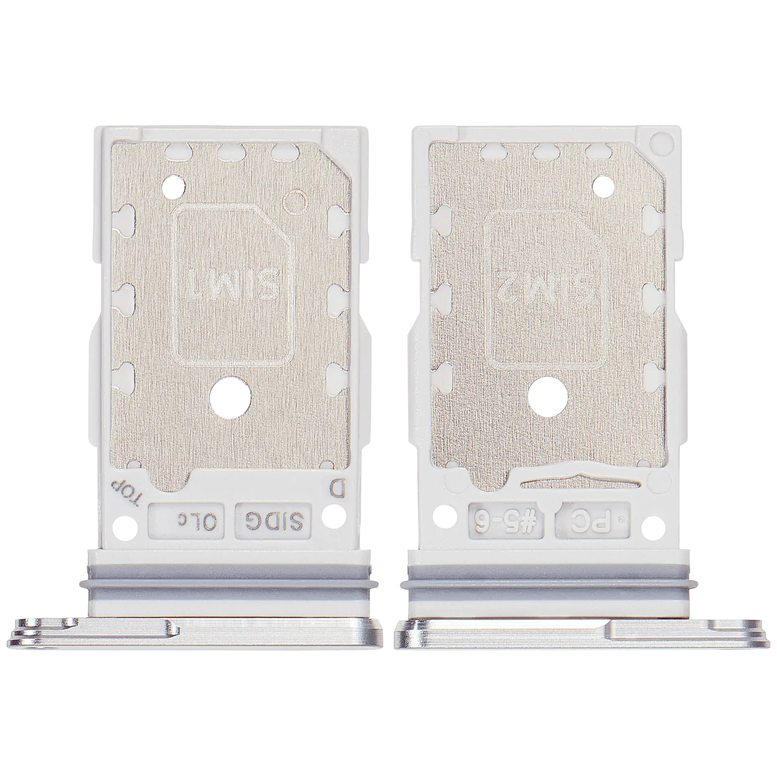 Dual Sim Card Tray für Samsung Galaxy S26 Plus (S947) (Weiß)
