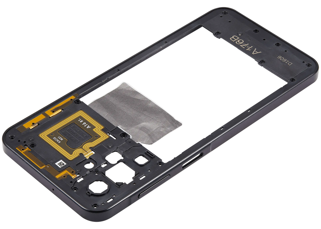 Midframe/Rahmen für Samsung Galaxy A17 5G (A176 / 2025) (Schwarz)