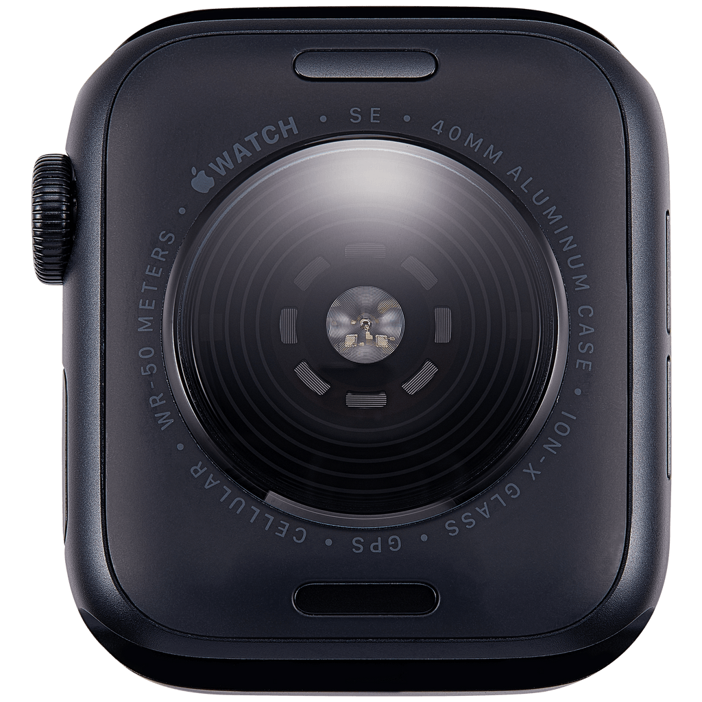 Backcover/Rahmen für Watch Series SE 3rd (40MM) (gebrauchter OEM-Ausbau, Qualität A) (Cellular Version) (Aluminum / Midnight)