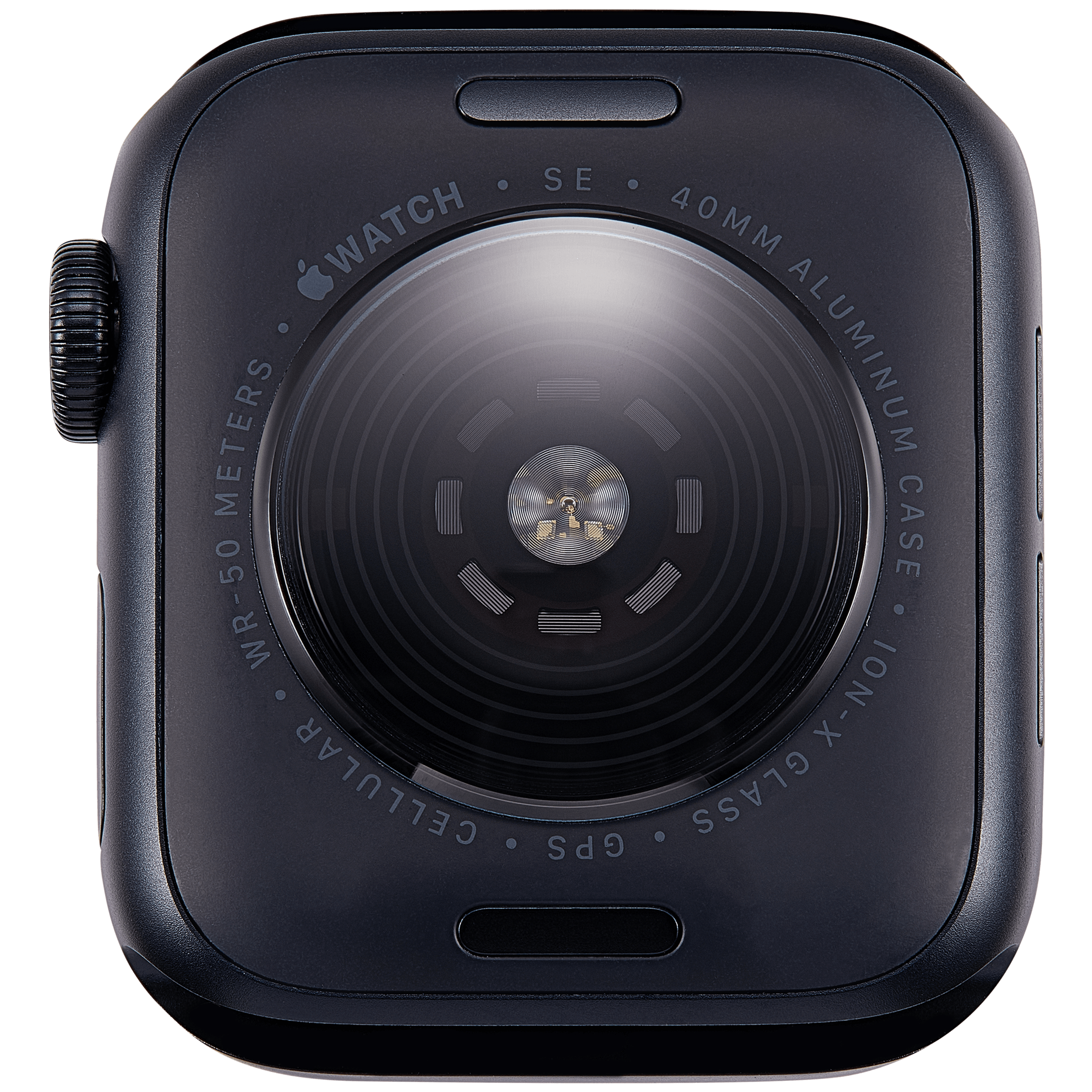 Backcover/Rahmen für Watch Series SE 3rd (40MM) (gebrauchter OEM-Ausbau, Qualität A) (Cellular Version) (Aluminum / Midnight)