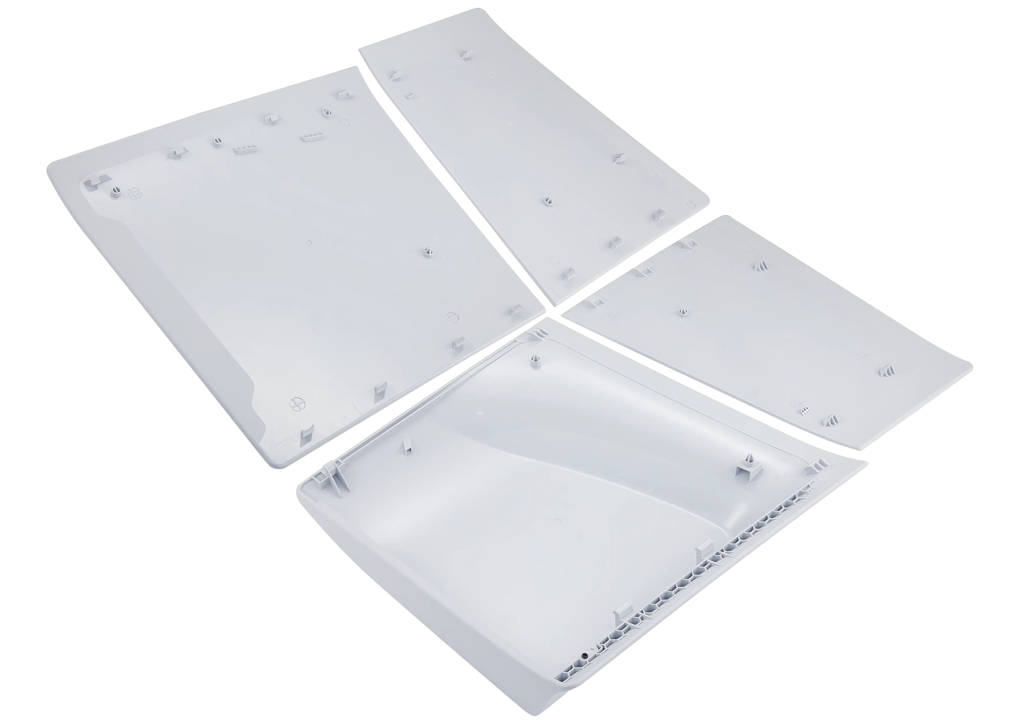 Faceplate Cover (Top & Bottom) für PlayStation 5 Slim (Disc Edition) (Ghost Of Yotei)