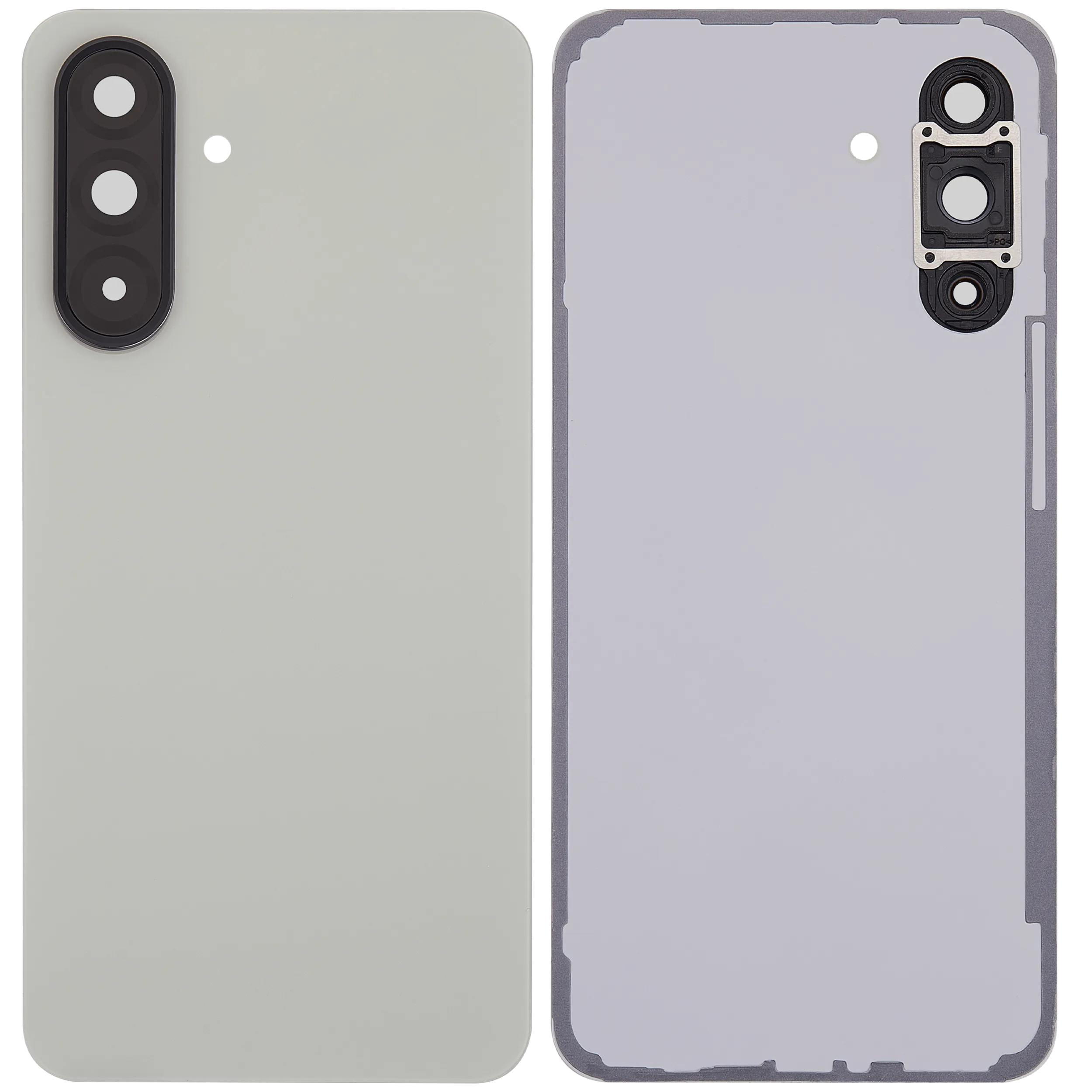 Backcover Glass mit Camera Lens für Samsung Galaxy A36 5G (A366 / 2025) (ohne Logo) (Aftermarket Plus) (Lime)