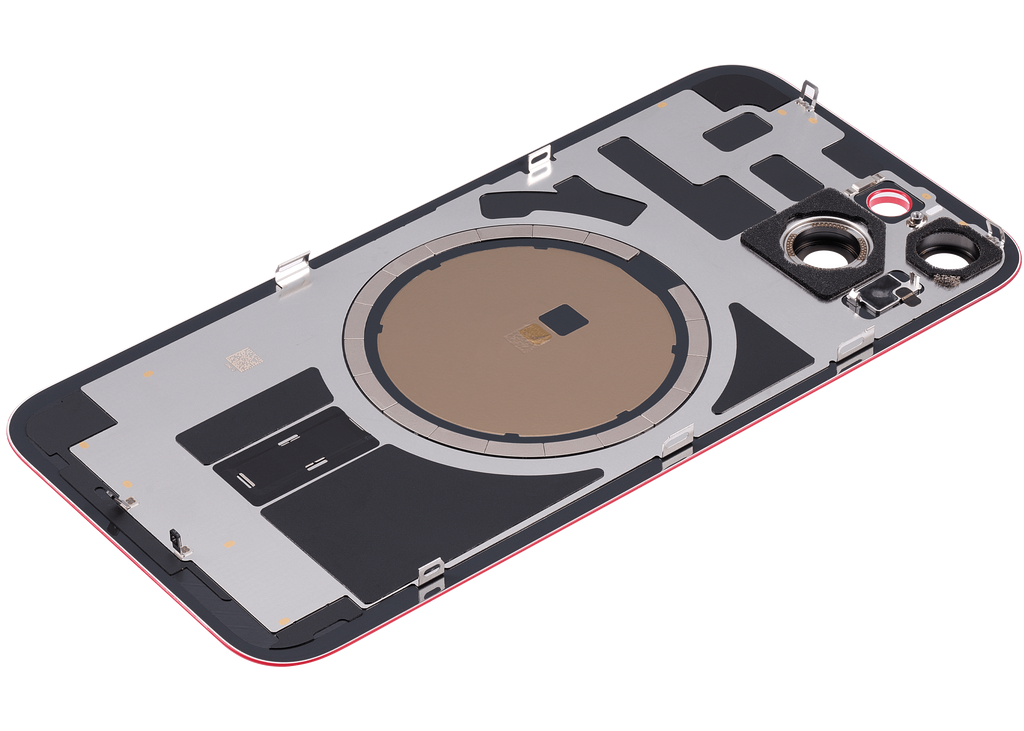 Backcover mit MagSafe Magnet für iPhone 14 (gebrauchter OEM-Ausbau, Qualität A) (Rot)