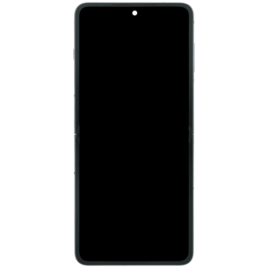 Innen OLED-Display mit Rahmen für Oppo Find N3 Flip (Refurbished) (Schwarz)