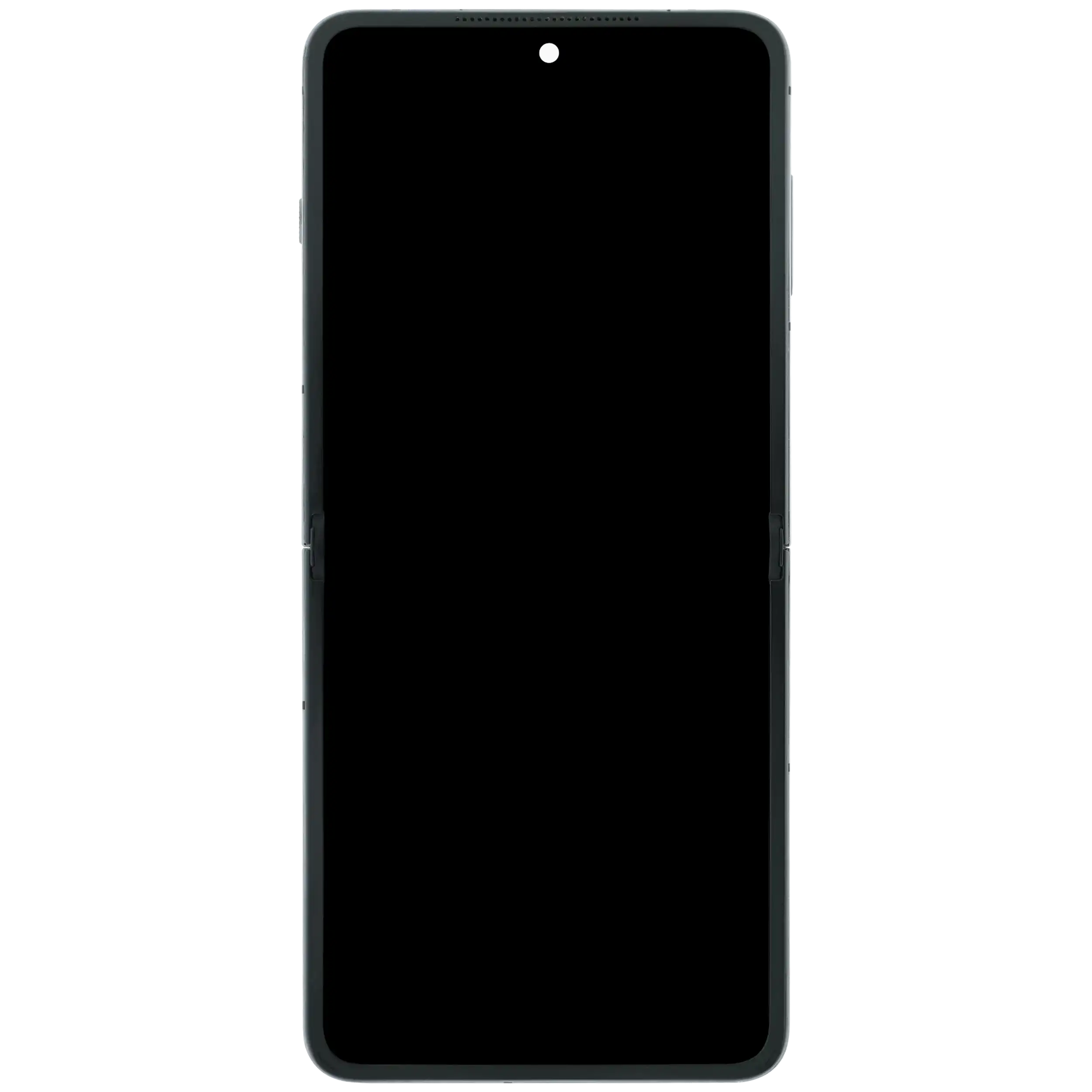 Innen OLED-Display mit Rahmen für Oppo Find N3 Flip (Refurbished) (Schwarz)