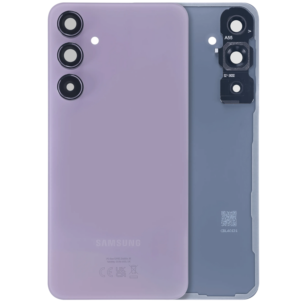 Backcover Glass für Samsung Galaxy A55 5G (A556 / 2024) (Service Pack) (Lilac)