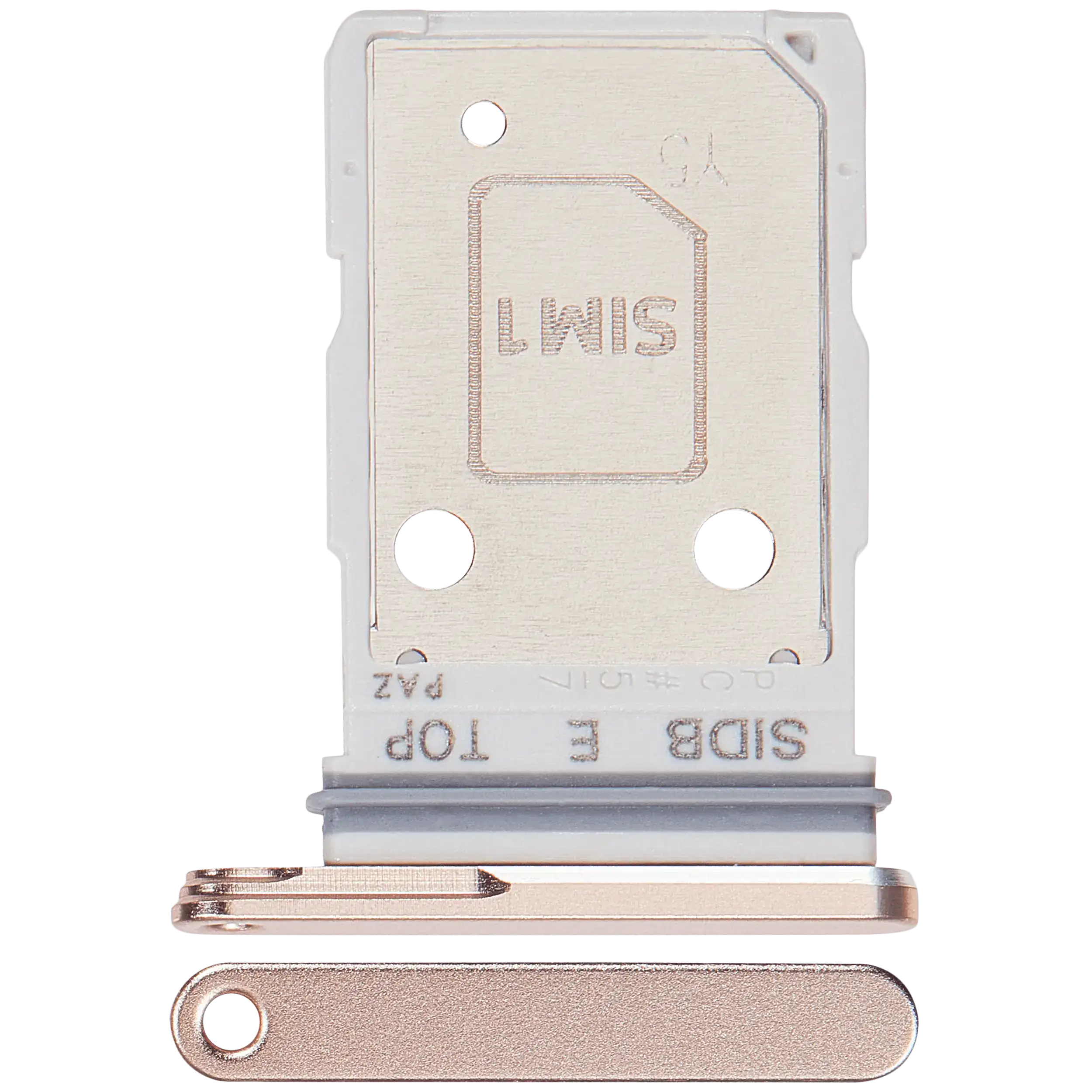 Dual Sim Card Tray für Samsung Galaxy S26 (S942) (Pink Gold)