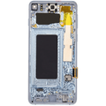OLED-Display mit Rahmen für Samsung Galaxy S10 (Aftermarket Plus) (Prism Blue)