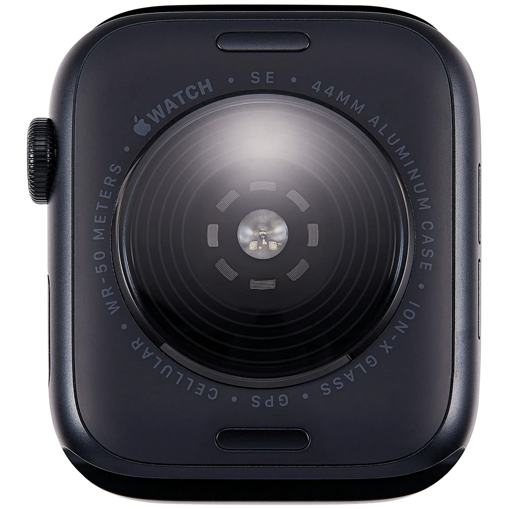 Backcover/Rahmen für Watch Series SE 3rd (44MM) (gebrauchter OEM-Ausbau, Qualität A) (Cellular Version) (Aluminum / Midnight)