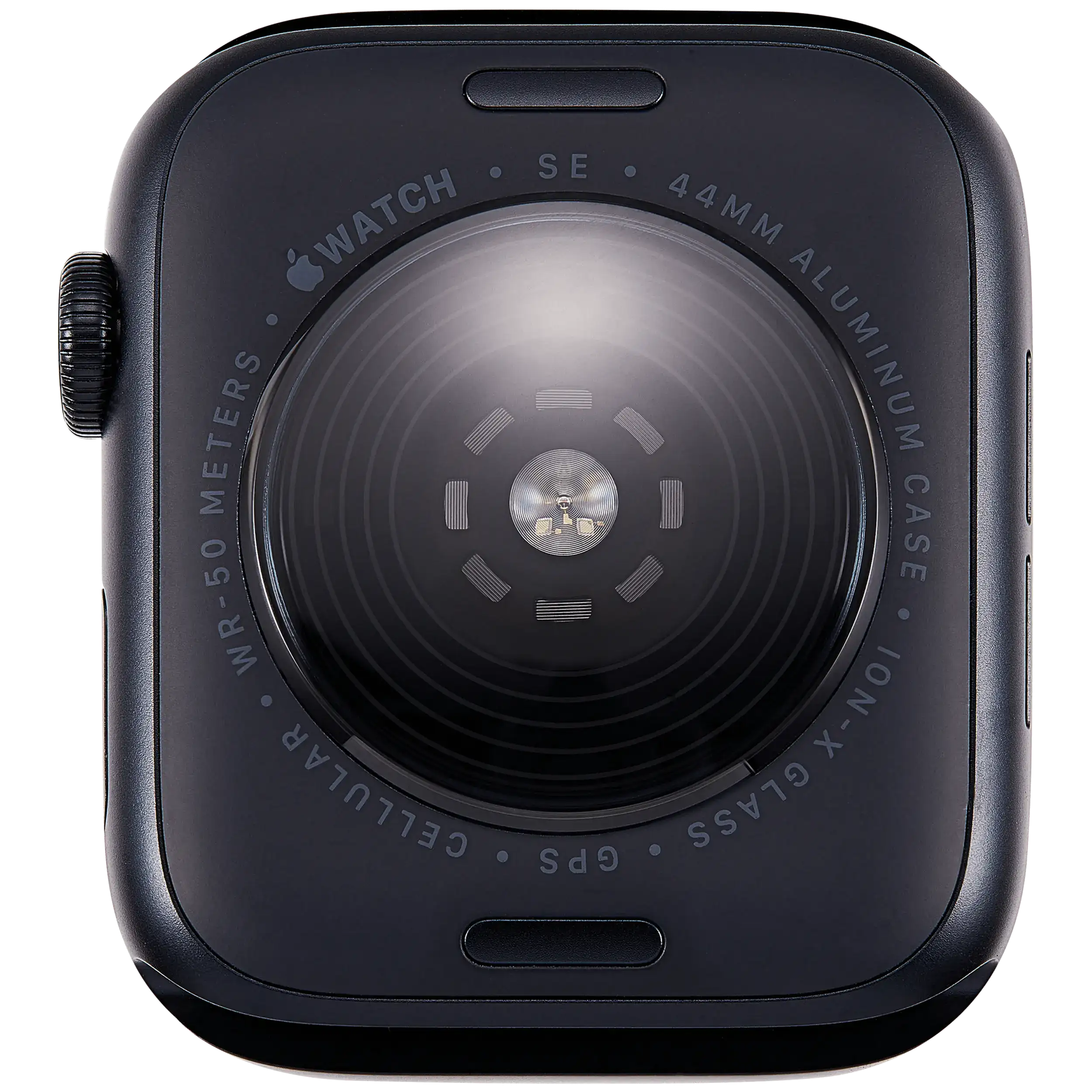 Backcover/Rahmen für Watch Series SE 3rd (44MM) (gebrauchter OEM-Ausbau, Qualität A) (Cellular Version) (Aluminum / Midnight)