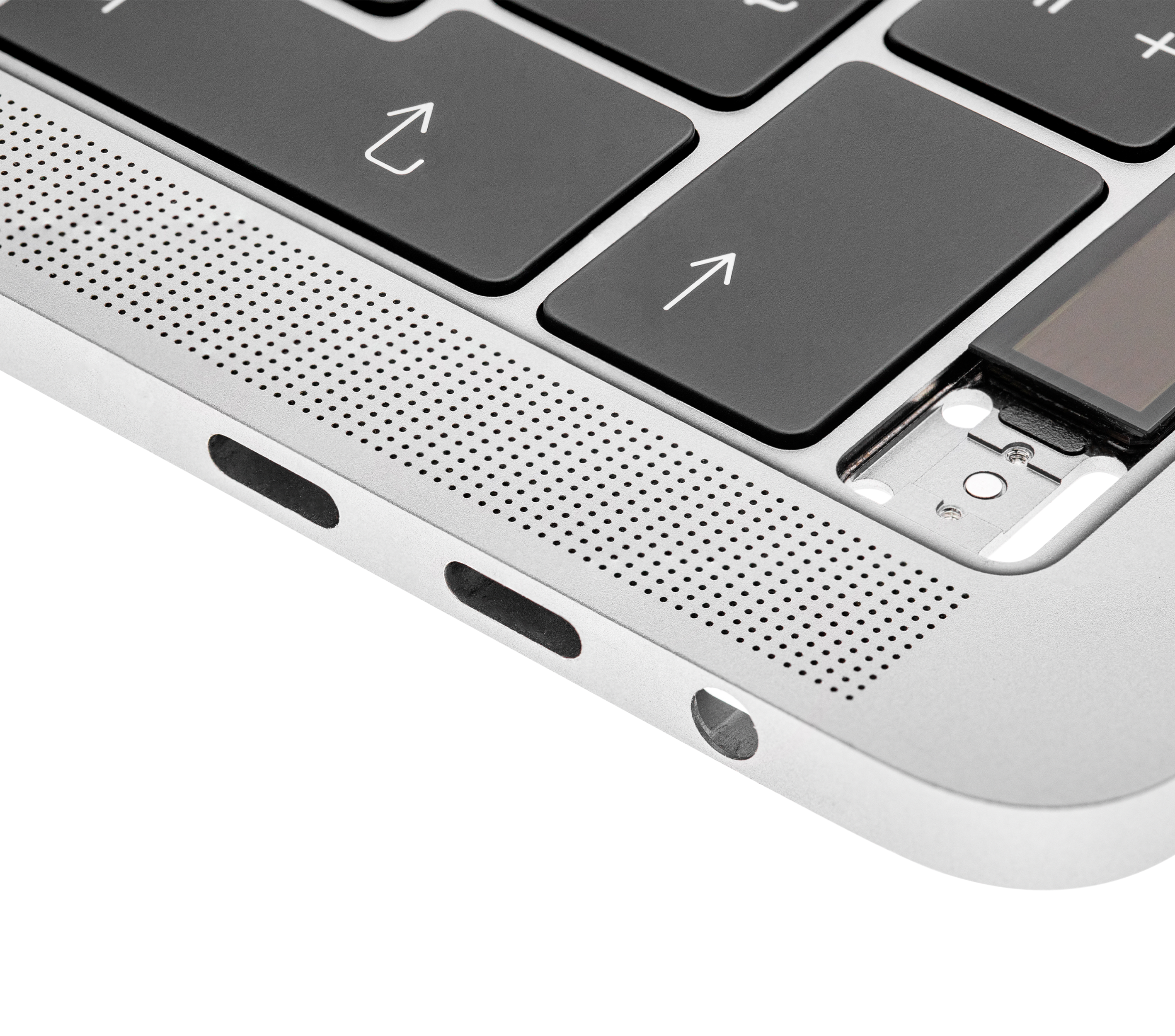 Top Case mit Keyboard (ISO UK) für MacBook Pro 13" A1989 (2018-2019) (gebrauchter OEM-Ausbau, Qualität A) (Space Grau)