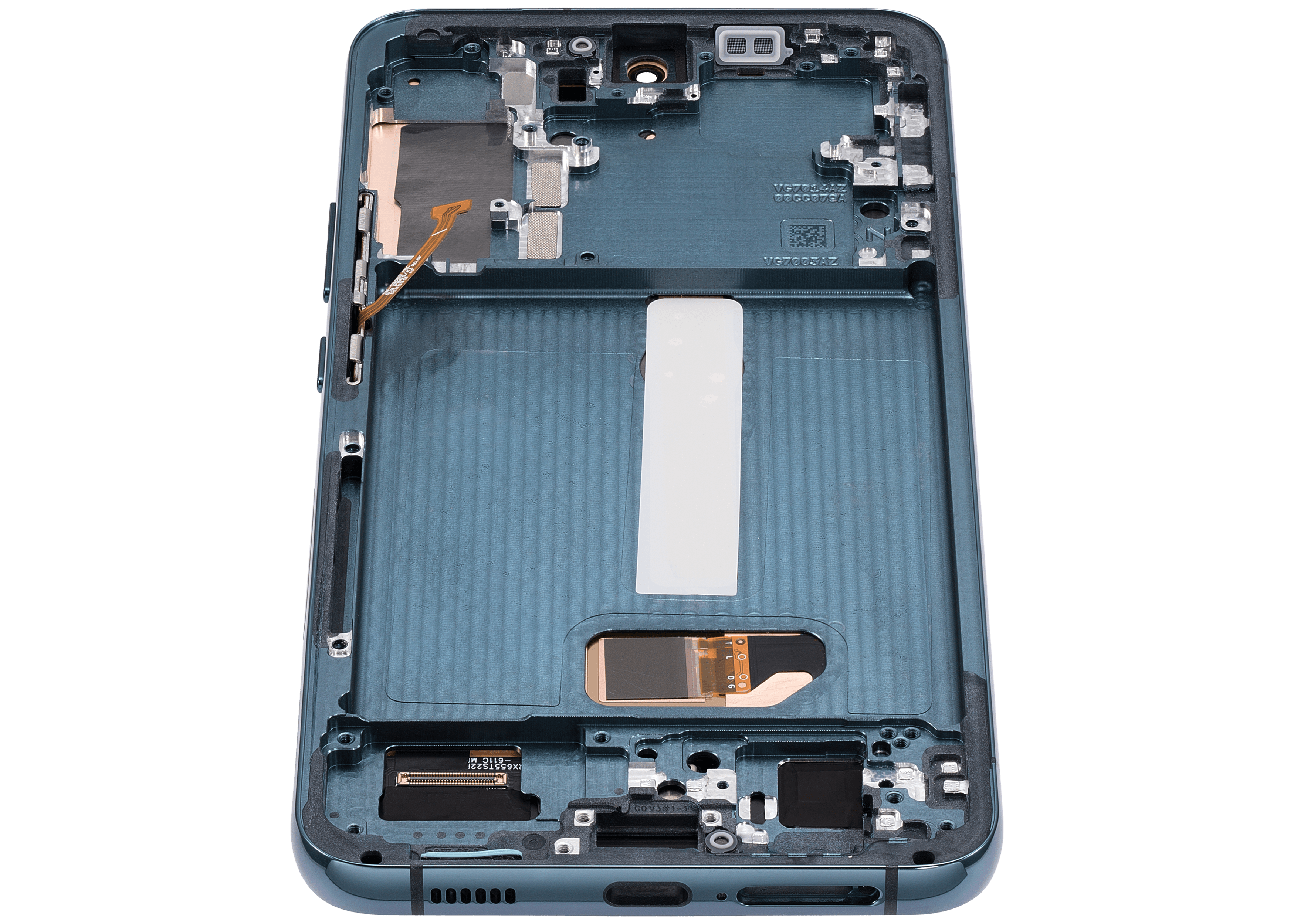 OLED-Display mit Rahmen für Samsung Galaxy S22 Plus 5G (US & Internationale Version) (Aftermarket Plus) (120Hz) (Grün)