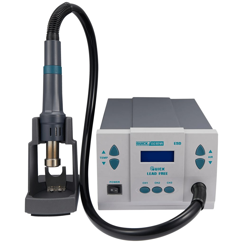 Hot Air Rework Station (Model # 861DW) (Quick) (220V / EU Version)