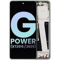 LCD Display with Frame for Motorola Moto G Power (XT2515 / 2025) (Original OEM) (Leaf Green)