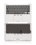 Top Case mit Keyboard (ANSI US) für MacBook Pro 13" A1502 (2013-2014) (gebrauchter OEM-Ausbau, Qualität B/C)