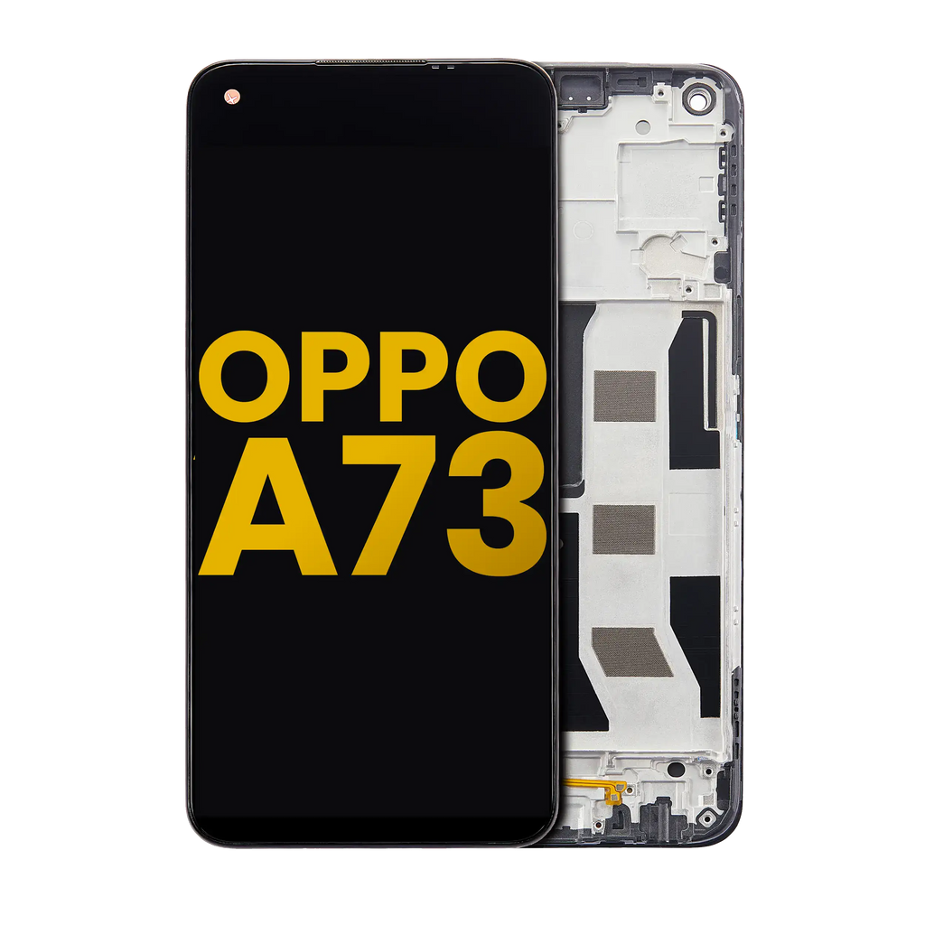 LCD Display with Frame for OPPO A73 5G (Refurbished) (All Colors)