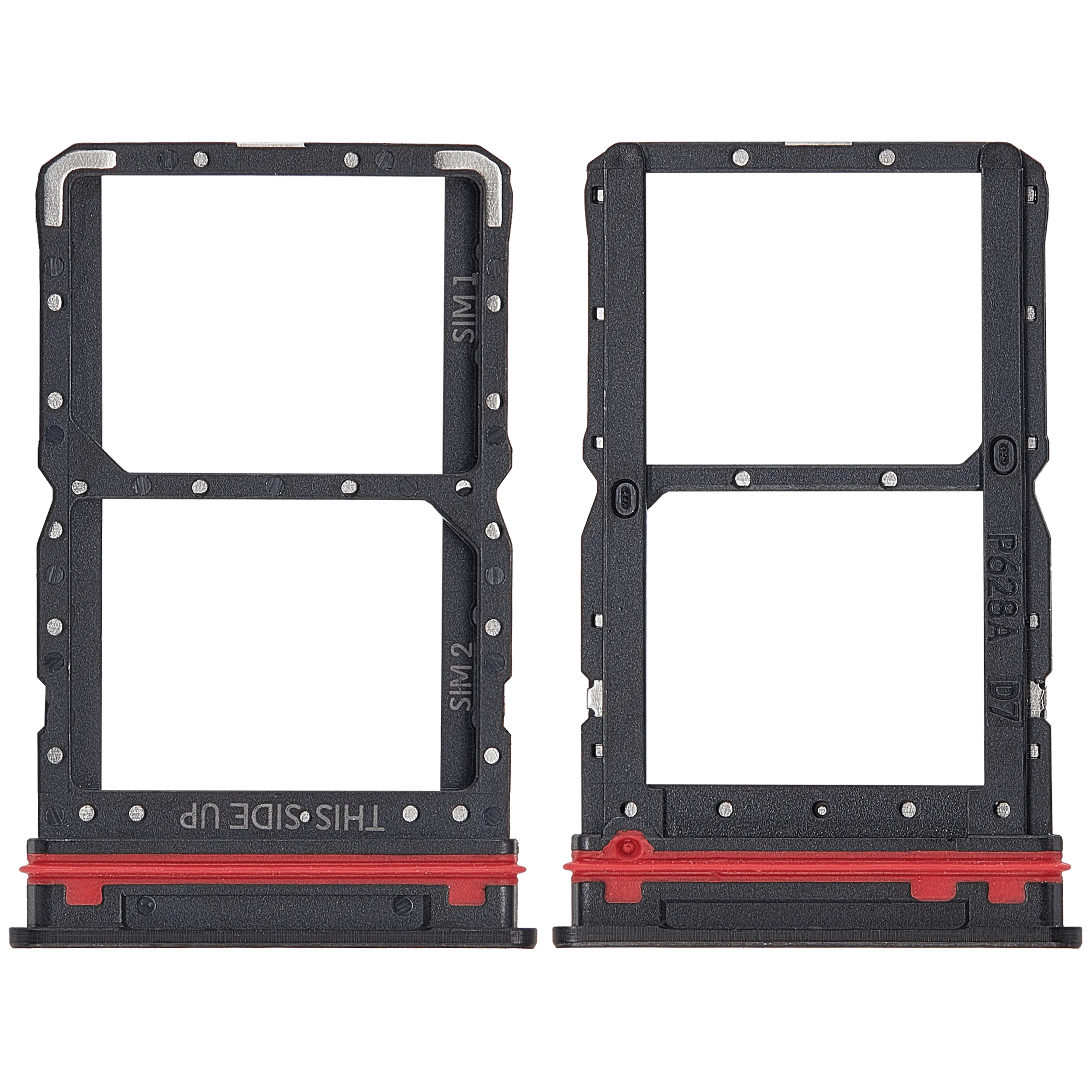 Sim Card Tray für Motorola Moto G57 Power (XT2537-5 / 2025) (Schwarz)