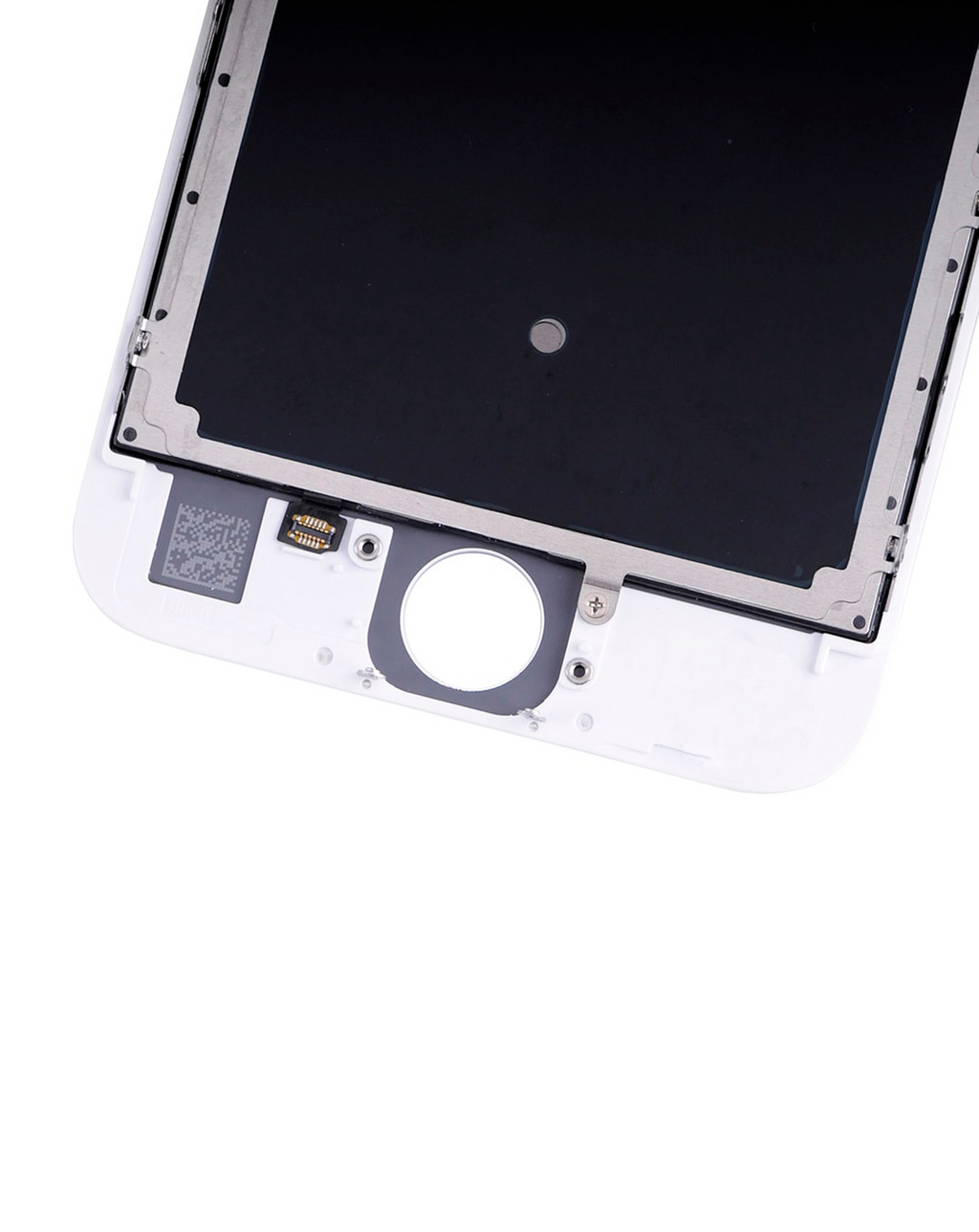 Complete LCD-Display mit Stahlplatte für iPhone 6S (mit Front Camera: Prox Sensor & Ear Speaker) (Aftermarket Plus) (Weiß)
