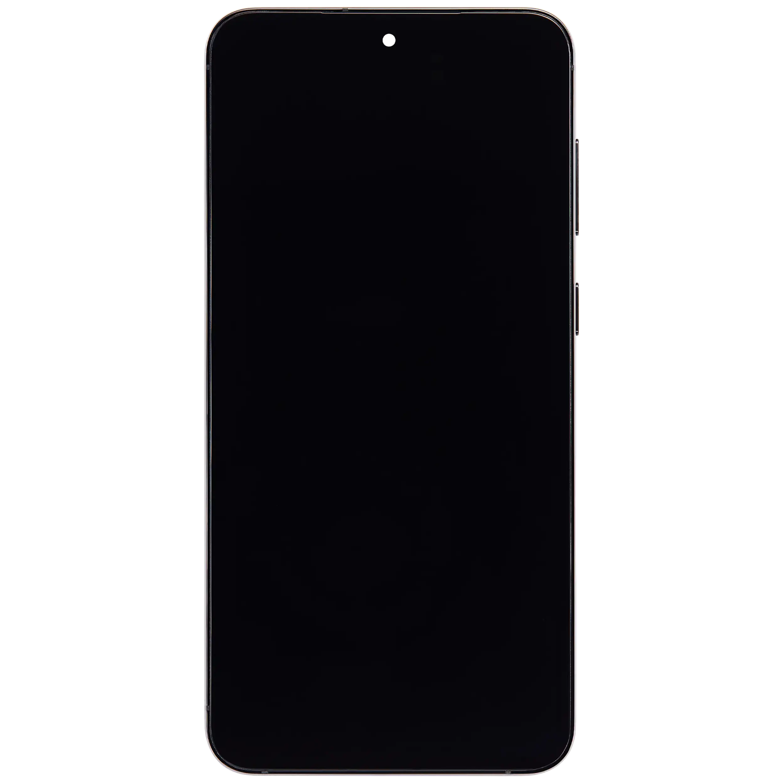 OLED-Display mit Rahmen für Samsung Galaxy S23 Plus (US & International) (Aftermarket Plus) (120Hz) (Phantom Black)