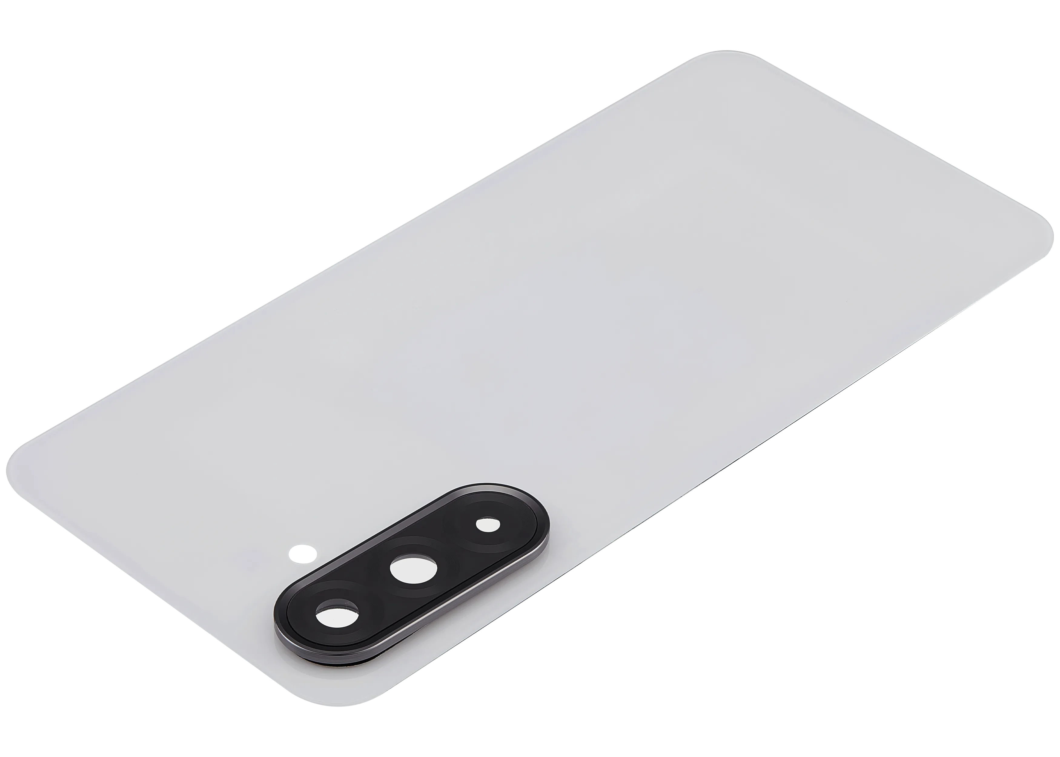 Backcover Glass mit Camera Lens für Samsung Galaxy A36 5G (A366 / 2025) (ohne Logo) (Aftermarket Plus) (Weiß)