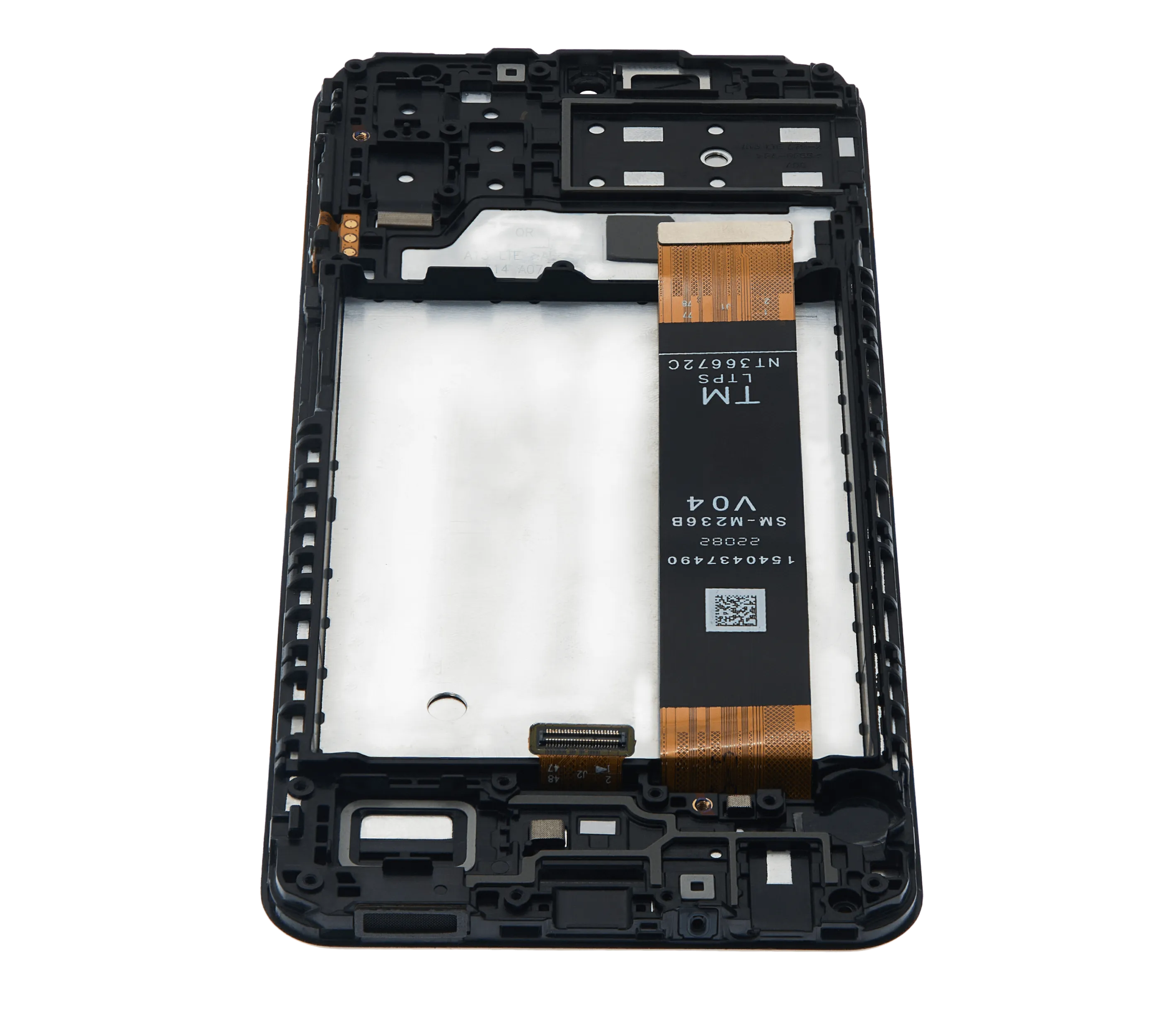 LCD-Display mit Rahmen für Samsung Galaxy A13 4G (A135 / 2022) / A13s (A137 / 2022) (Aftermarket Plus) (Alle Farben)