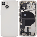 Backcover/Rahmen mit Ladebuchse Flex & Small Parts für iPhone 13 Mini (US-Version) (gebrauchter OEM-Ausbau, Qualität B) (Starlight)