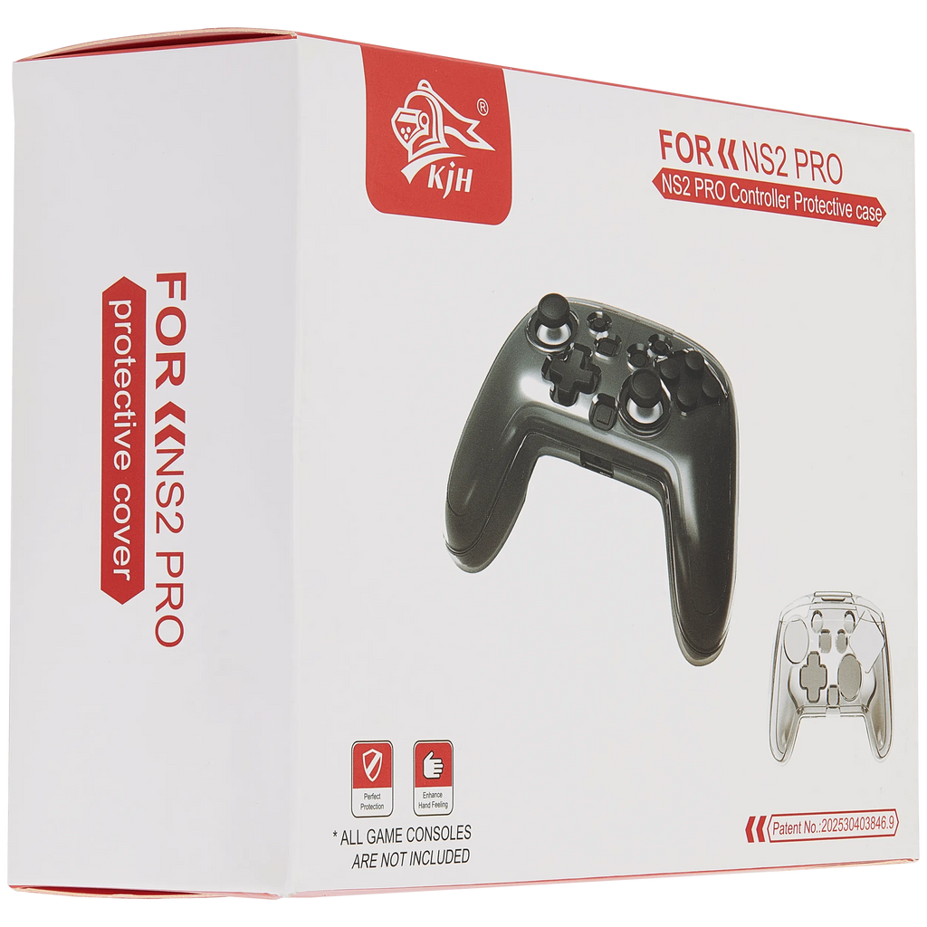 Protective Case für Nintendo Switch 2 Pro Controller (Clear)