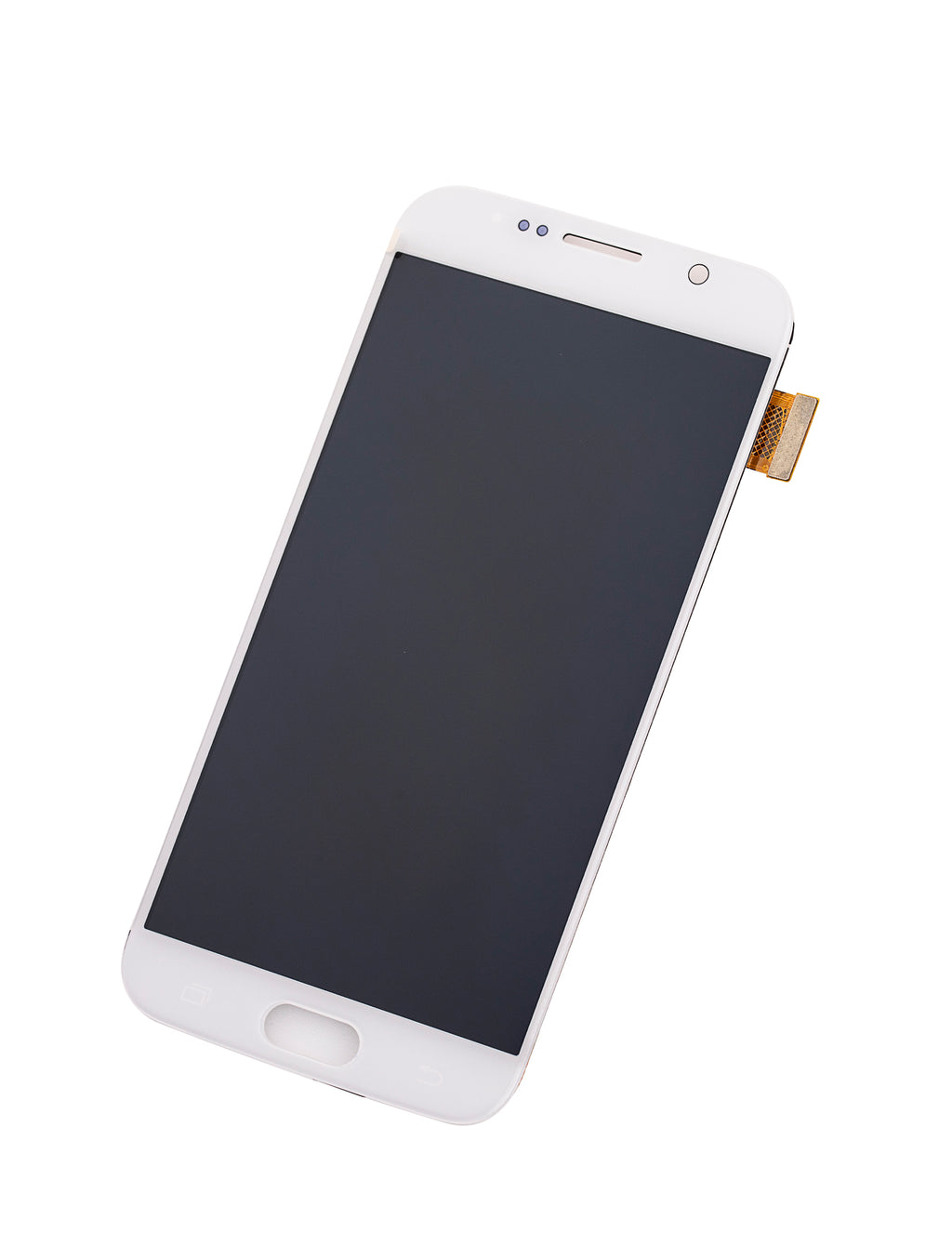 OLED-Display ohne Rahmen für Samsung Galaxy S6 (Refurbished) (White Pearl)