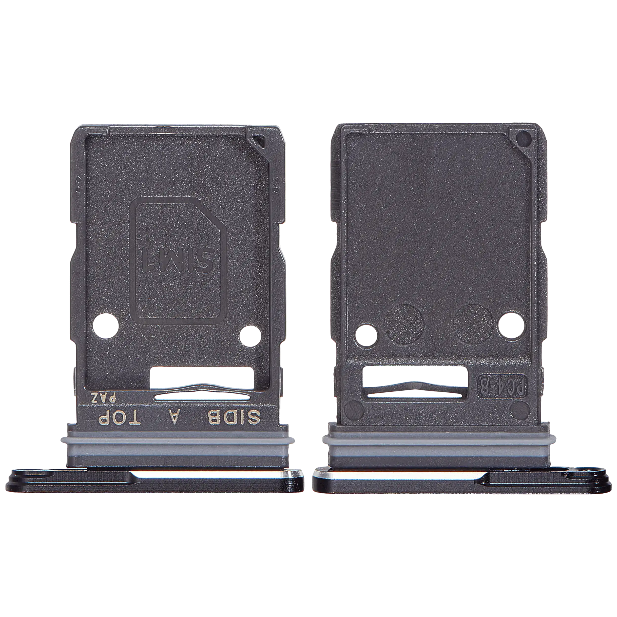 Single Sim Card Tray für Samsung Galaxy S26 (S942) (Schwarz)