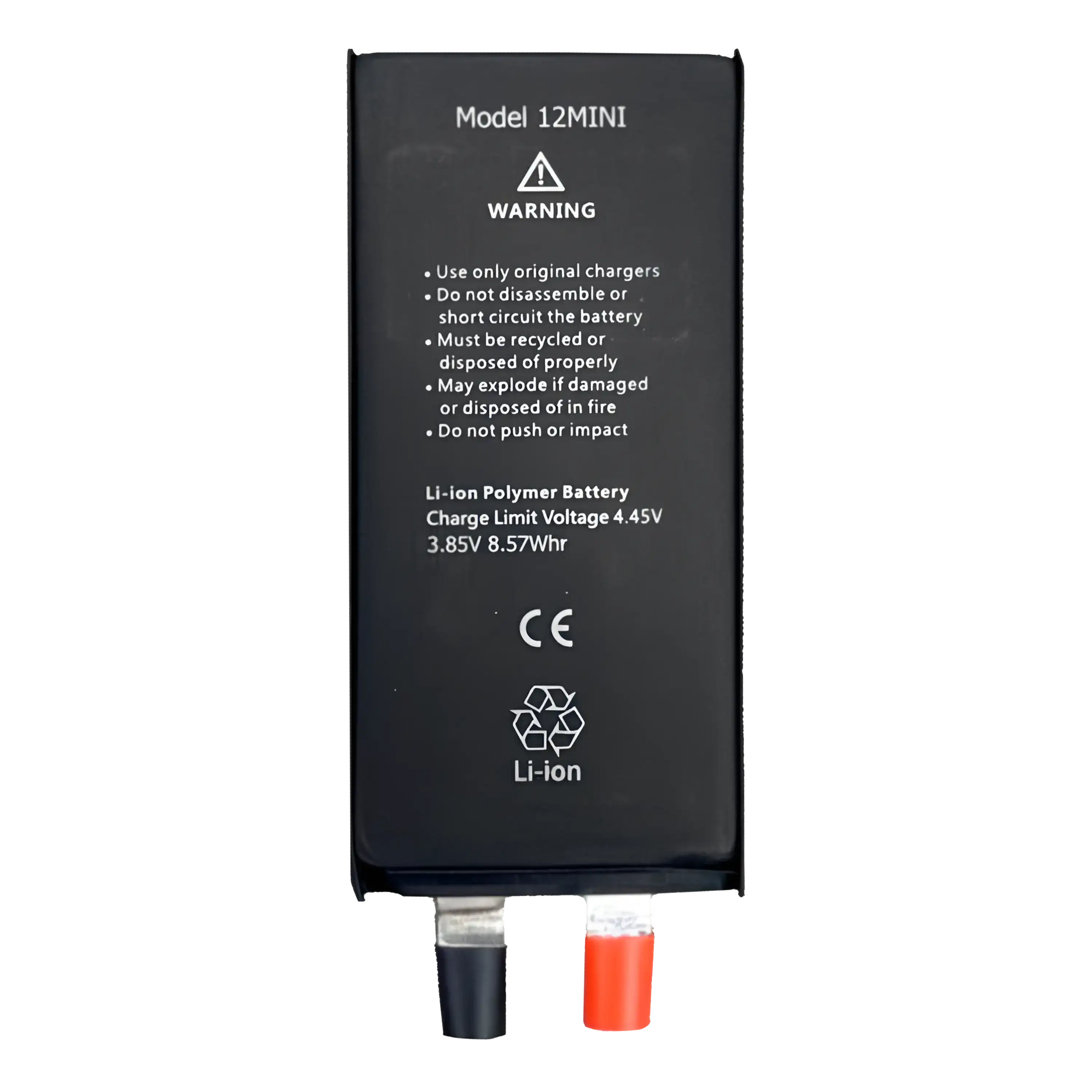Ersatzakku für iPhone 12 Mini (Punktschweißen erforderlich) (Aftermarket)