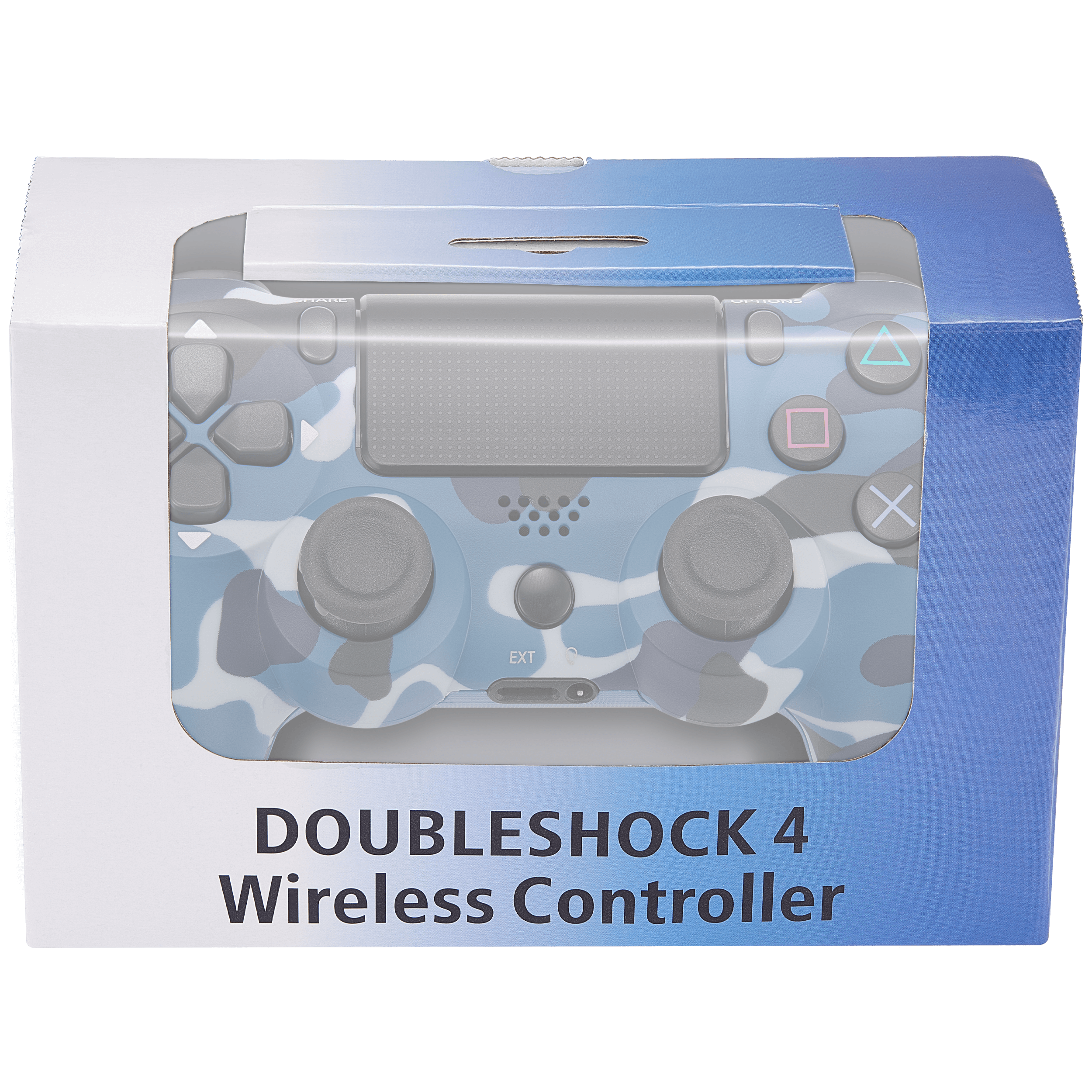 DoubleShock 4 Wired Controller für Playstation 4 (Blue Camo)