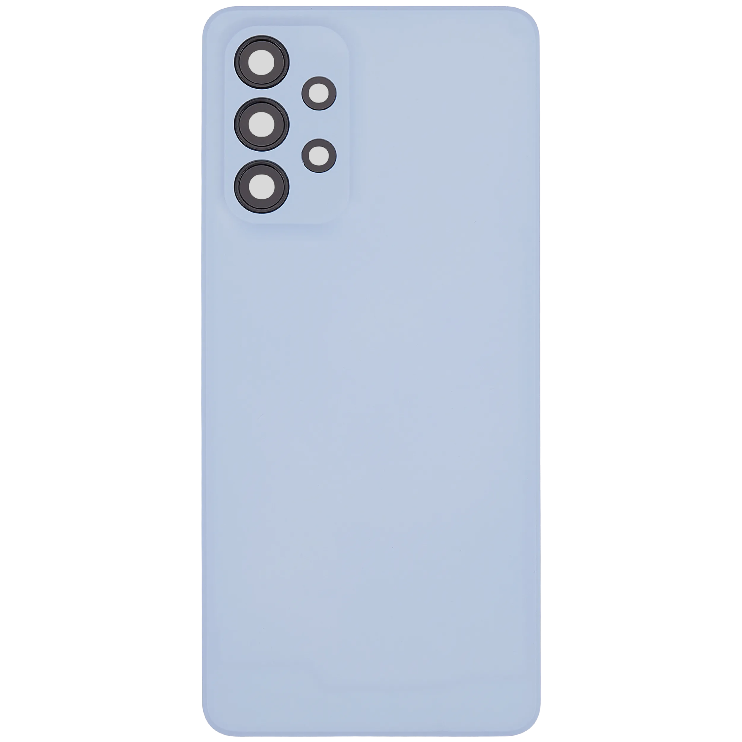 Backcover mit Camera Lens für Samsung Galaxy A33 5G (A336 / 2022) (ohne Logo) (Aftermarket Plus) (Blau)