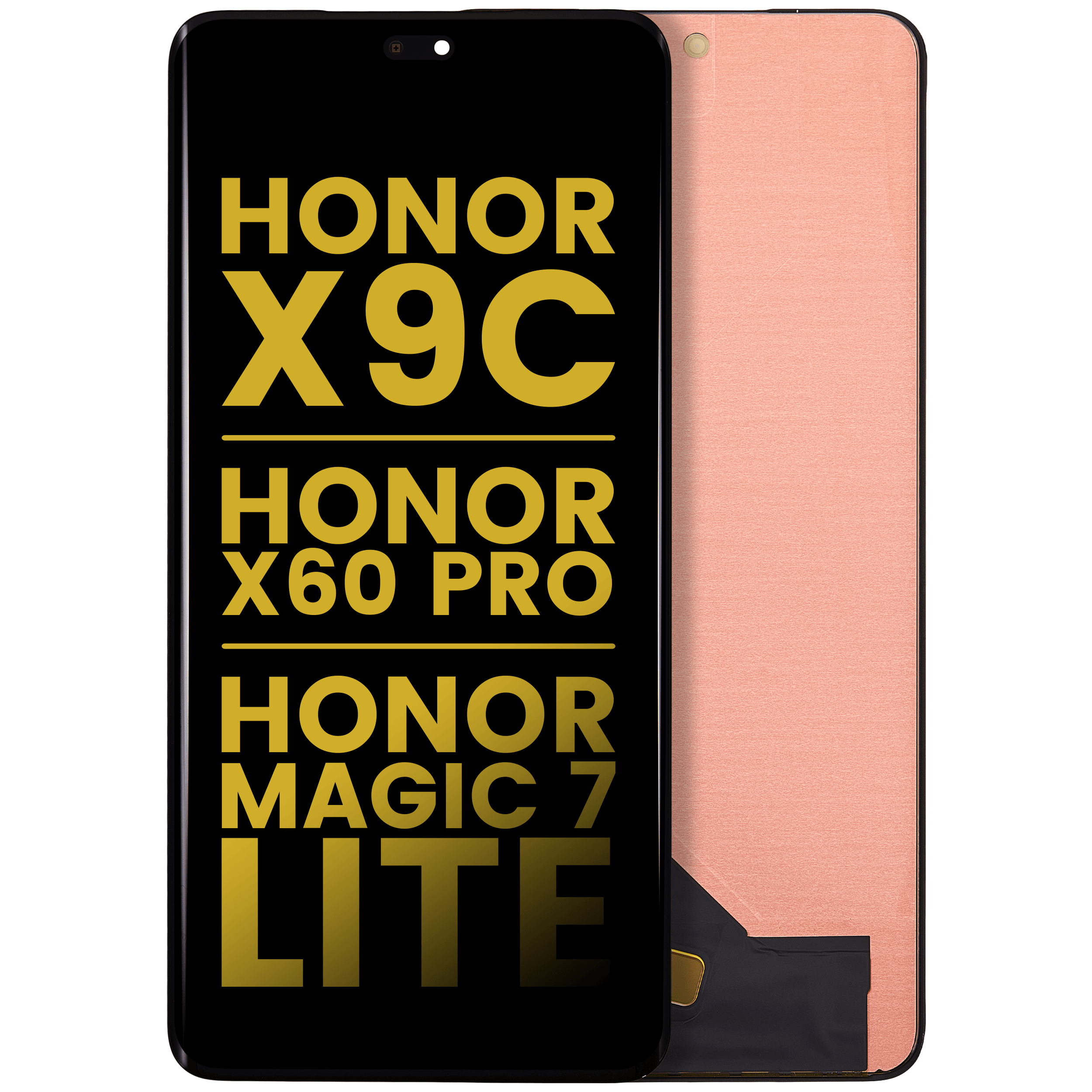 OLED-Display ohne Rahmen Compatible für Honor X9c / Honor X60 Pro / Honor Magic7 Lite (Refurbished) (Alle Farben)